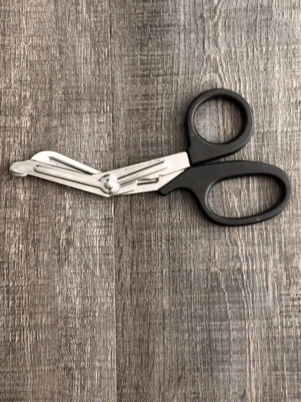 💞 Stainless Steel Trauma Sheers Scissors with Black Handle